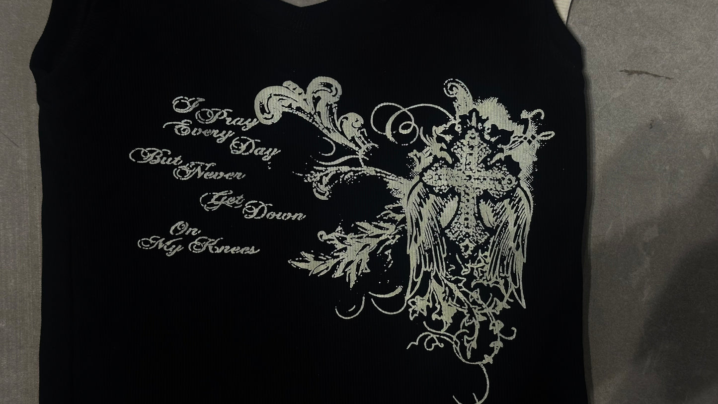 ★Y2K REVIVAL BLACK TOP★